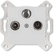 Розетка TV+R+SAT Оконечная без рамки ABB EPJ Levit 1-м. серый картинка